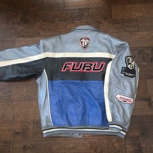 FUBU2005 NASCAR Leather Jacket